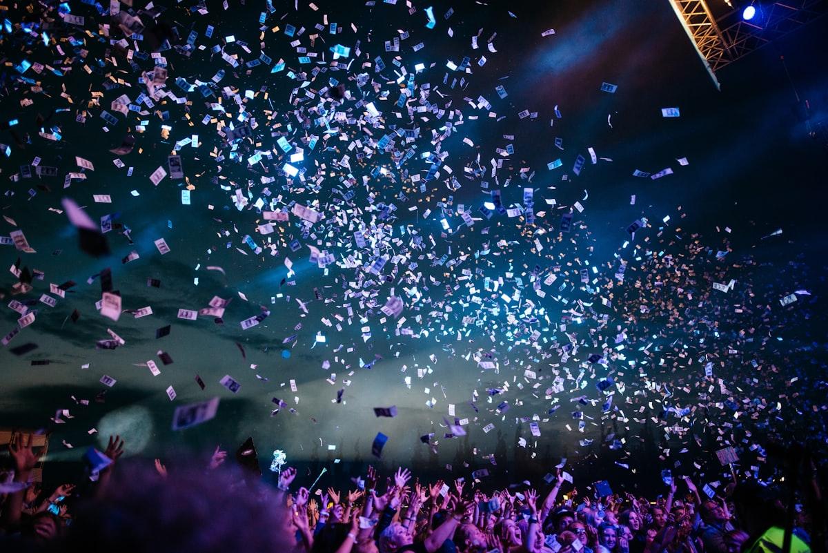 Exclusive event atmosphere
